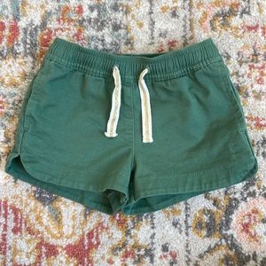 Crewcuts Green Chino Shorts. Girls Size 5.
